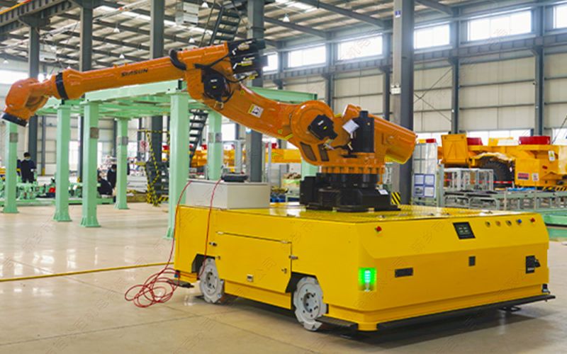 为什么麦克纳轮AGV底盘是移动协作机械臂的承载基石